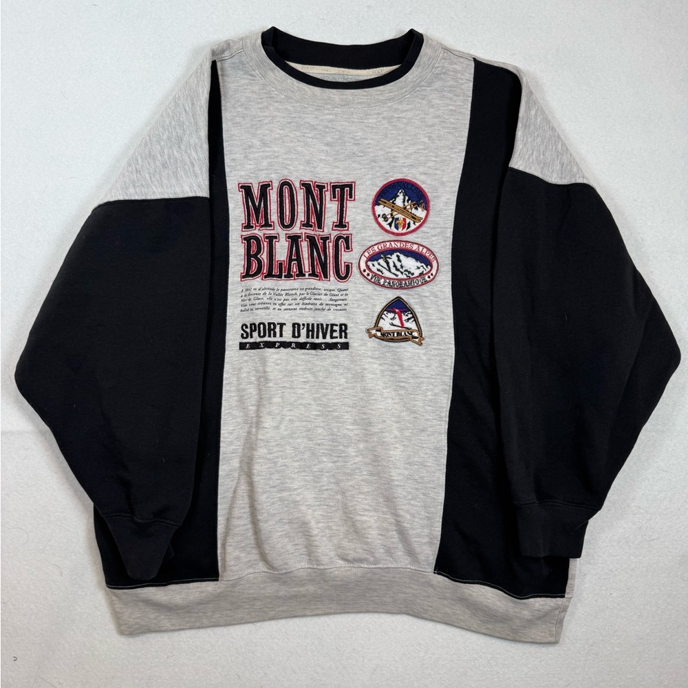 Vintage Mont Blanc Sport D'Hiver Express crewneck sweatshirt
